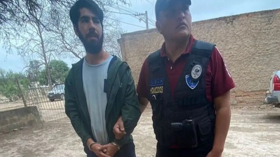 Javier "Chino" Saavedra es detenido por la causa de Jimena Salas - Foto: El Tribuno 